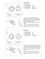 Preview for 21 page of Janome RX 18S Instruction Book