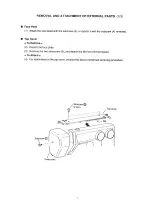Preview for 3 page of Janome S750 Service Manual And Parts List