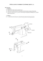 Preview for 5 page of Janome S750 Service Manual And Parts List