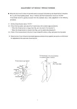 Preview for 6 page of Janome S750 Service Manual And Parts List