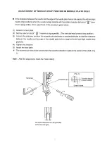 Preview for 9 page of Janome S750 Service Manual And Parts List