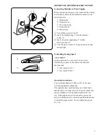 Preview for 5 page of Janome Sewing Machine Important Safety Instructions Manual