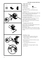 Preview for 14 page of Janome Sewing Machine Important Safety Instructions Manual