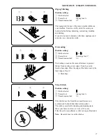 Preview for 17 page of Janome Sewing Machine Important Safety Instructions Manual