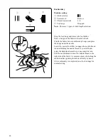 Preview for 20 page of Janome Sewing Machine Important Safety Instructions Manual
