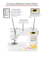 Preview for 6 page of Janome Sewist 500 Beginner'S Manual