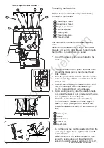 Preview for 15 page of Janome Stirling 8002D Instruction Manual