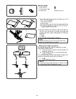 Preview for 62 page of Janome Threadbanger TB-30 User Manual