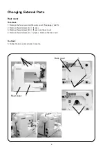 Preview for 10 page of Janome XL601 Service Manual