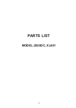 Preview for 31 page of Janome XL601 Service Manual