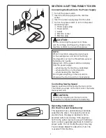 Preview for 6 page of Janome YC-482J-EC Instruction Book