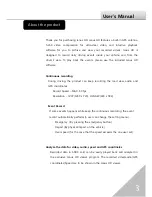 Preview for 3 page of Janus JANUS HD User Manual