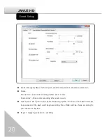 Preview for 20 page of Janus JANUS HD User Manual