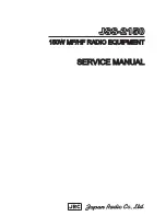 Preview for 1 page of Japan Radio Co. JSS-2150 Service Manual