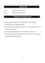 Preview for 4 page of jaquar JSA-NAW-MD3150IH User Manual