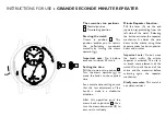 Preview for 3 page of Jaquet Droz GRANDE SECONDE MINUTE REPEATER Instructions For Use Manual