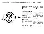 Preview for 5 page of Jaquet Droz GRANDE SECONDE MINUTE REPEATER Instructions For Use Manual