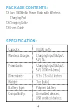 Preview for 4 page of Jarv 10000MAH User Manual