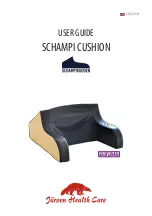 Jarven Health Care SCHAMPI CUSHION User Manual preview