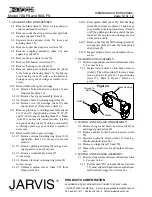 Preview for 12 page of Jarvis 700--FS Instruction Manual