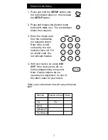 Preview for 7 page of Jasco RM24993 User Manual