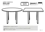 Preview for 1 page of Jason.L Diamonds 1200mm Assembly Instructions