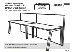 Jason.L Horizon Quadro A 2P Run workstation 1200x800... Assembly Instructions Manual preview