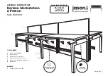 Preview for 2 page of Jason.L Horizon Workstation 6 Person Assembly Instructions