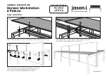 Preview for 5 page of Jason.L Horizon Workstation 6 Person Assembly Instructions