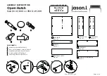 Preview for 2 page of Jason.L Open Hutch Assembly Instructions