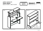 Preview for 4 page of Jason.L Open Hutch Assembly Instructions