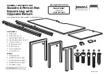 Preview for 2 page of Jason.L Quadro 2 Person Run Assembly Instructions Manual