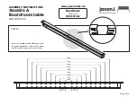 Preview for 4 page of Jason.L Quadro A Boardroom table Assembly Instructions Manual