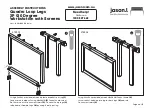 Preview for 4 page of Jason.L Quadro A Legs 3P 120 Degree Workstation with... Assembly Instructions Manual