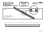 Preview for 5 page of Jason.L Quadro A Legs 3P 120 Degree Workstation with... Assembly Instructions Manual