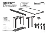 Preview for 2 page of Jason.L Quadro Loop 2P Run workstation Assembly Instructions Manual