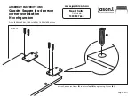 Preview for 9 page of Jason.L Quadro Square leg 4 person corner workstation H... Assembly Instructions Manual