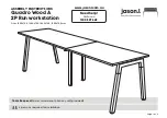 Jason.L Quadro Wood A 2P Run workstation Assembly Instructions Manual preview