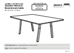 Jason.L Quadro Wood Assembly Instructions Manual preview