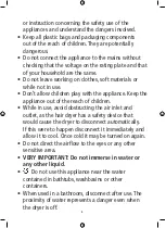 Preview for 8 page of Jata electro SC65B Instructions For Use Manual