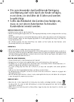 Preview for 17 page of Jata electro SC65B Instructions For Use Manual