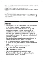 Preview for 9 page of Jata MAGIC GR2600 Instructions Of Use