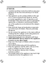 Preview for 8 page of Jata TT587 Instructions For Use Manual