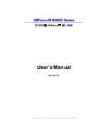 Jaton 3DForceMX4000 User Manual preview