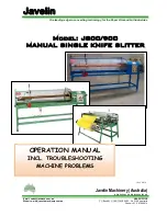 Javelin J800 Operation Manual preview