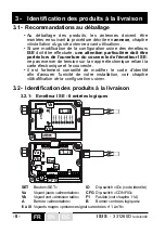 Preview for 8 page of Jay electronique ISIS Series Installation And User Technical Manual