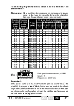 Preview for 21 page of Jay electronique ISIS Series Installation And User Technical Manual