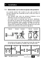 Preview for 27 page of Jay electronique ISIS Series Installation And User Technical Manual