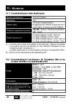 Preview for 42 page of Jay electronique ISIS Series Installation And User Technical Manual