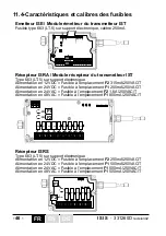 Preview for 46 page of Jay electronique ISIS Series Installation And User Technical Manual